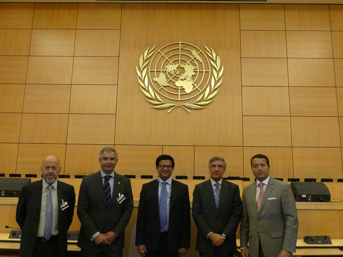 In Geneva, the UN and RACE sign the creation of the first international centre for road safety training