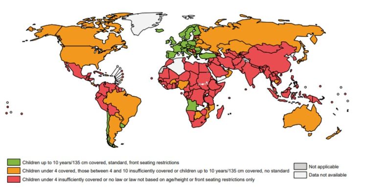 Mapa seguridad infantil